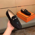 Gommino Men's Casual Breathable Leather Shoes