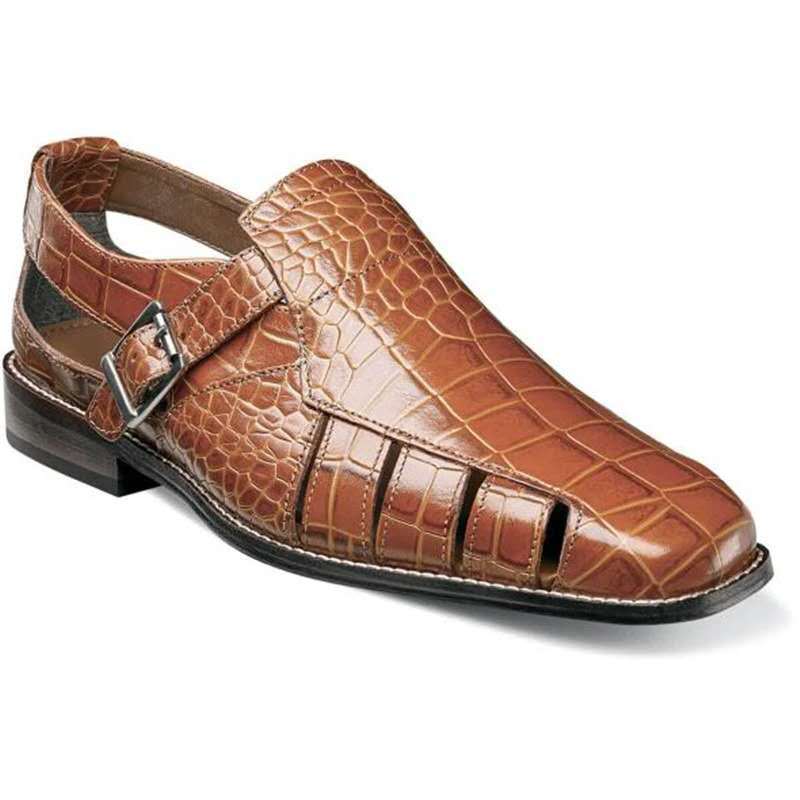 Flat wedge casual casual men's shoes