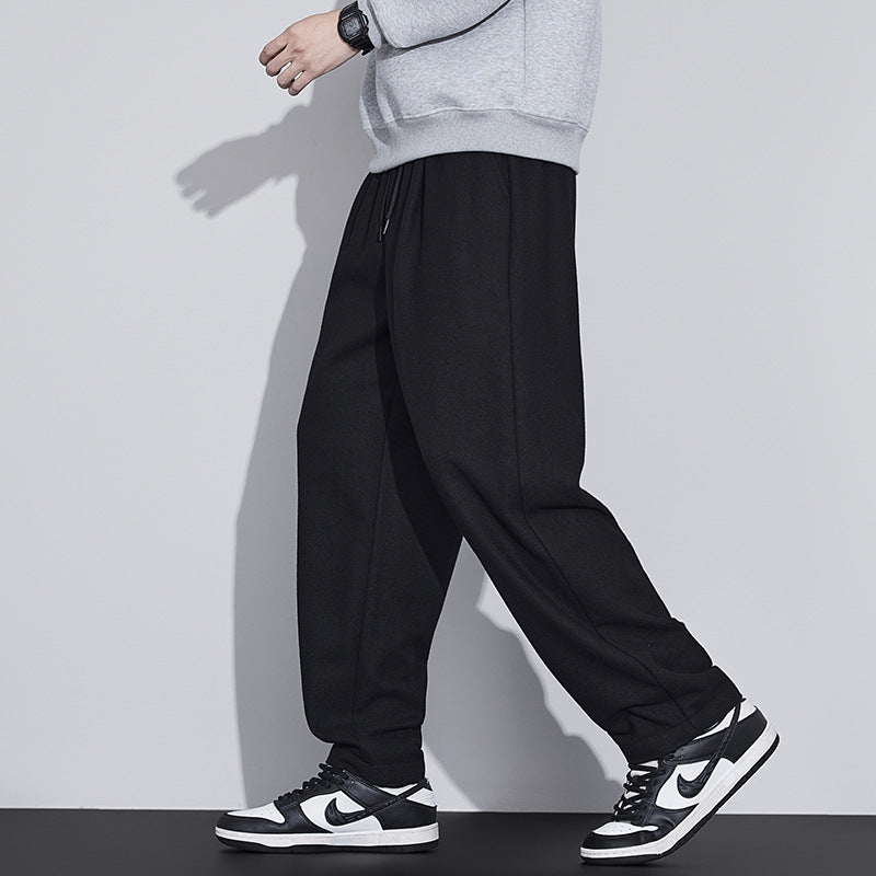 Retro Wool Casual Tapered Pants
