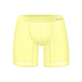 Transparent Ultra-thin Ice Silk Men's Boxer Sports Short-length Pants