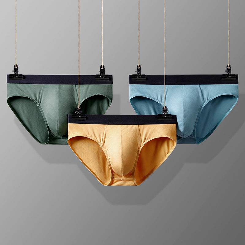 Men's Underwear Mid-waist Antibacterial Breathable Briefs
