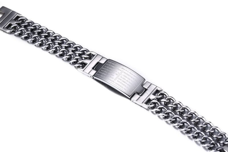 Cross Scripture Bracelet