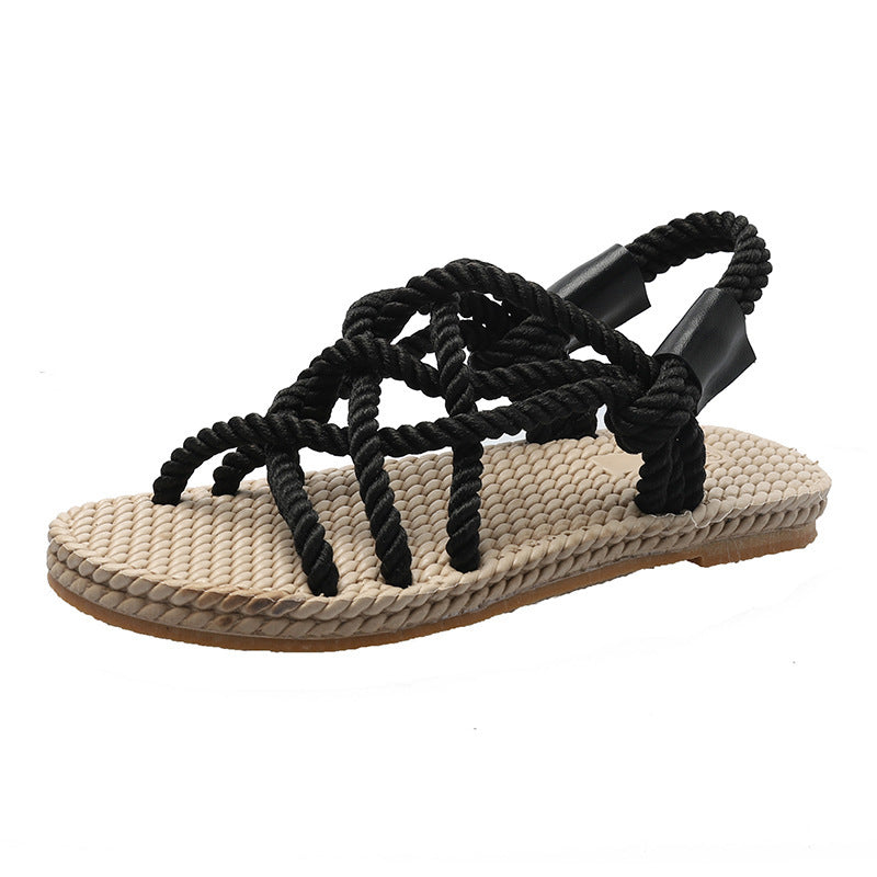 Roman Rope with Hemp Rope
