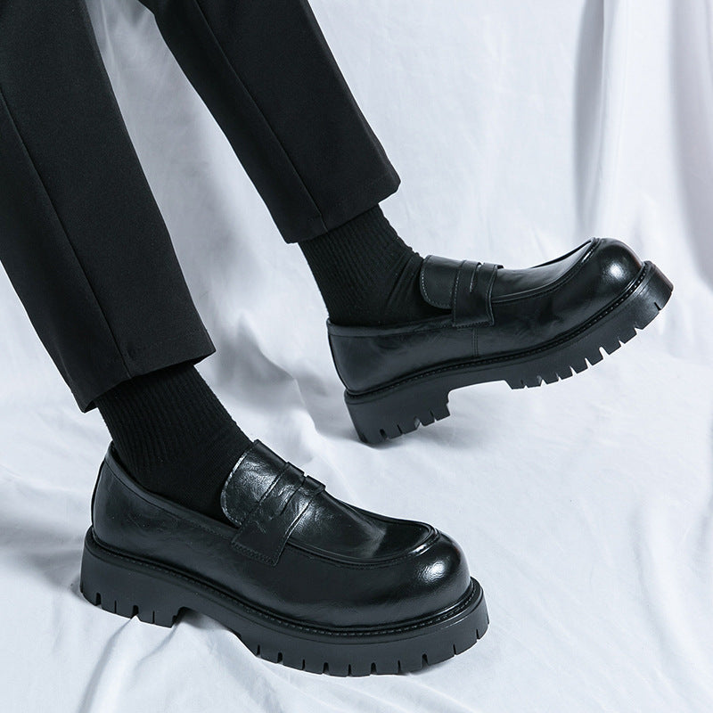 British Style Business Formal Wear Leisure Slip-on Trendy Shoes