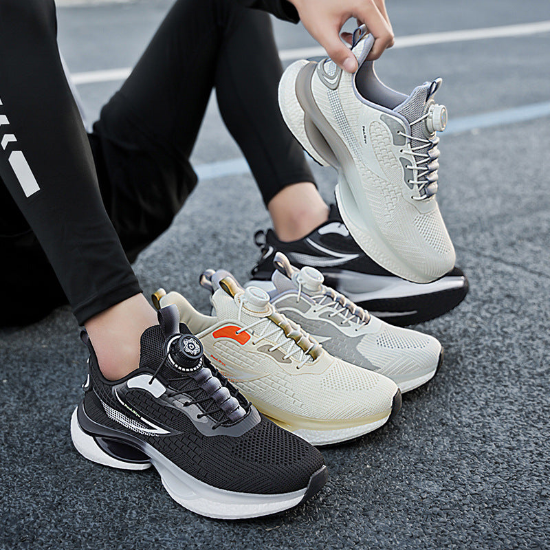 Rotating Button Running Youth Student Leisure Sports Shoes