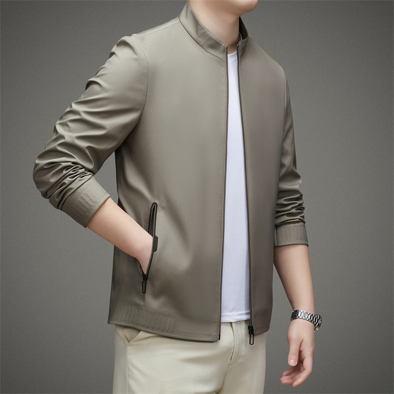 Men's Polo Collar Jacket
