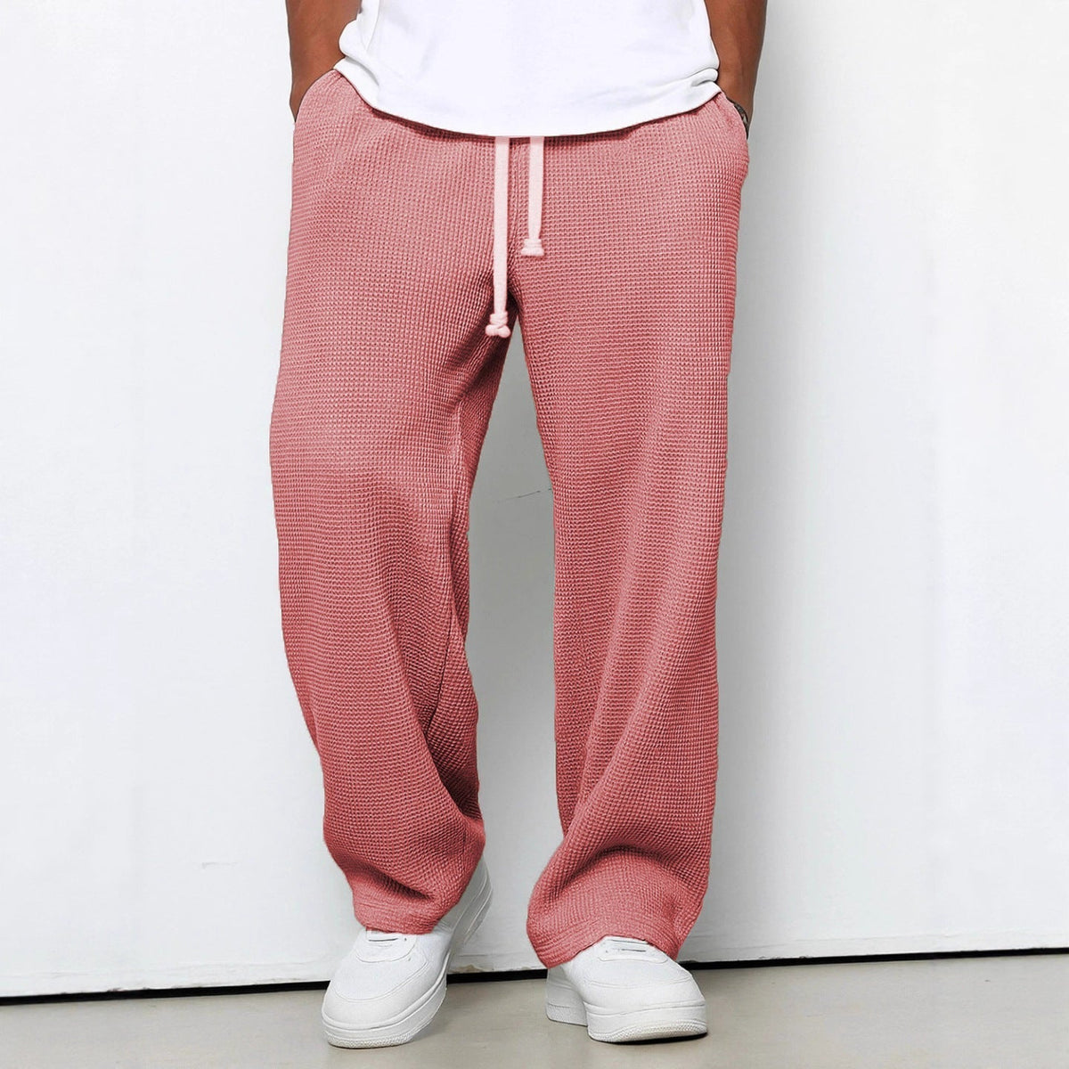 Spring Autumn Unisex Loosefit Athletic Casual Sweat Pants