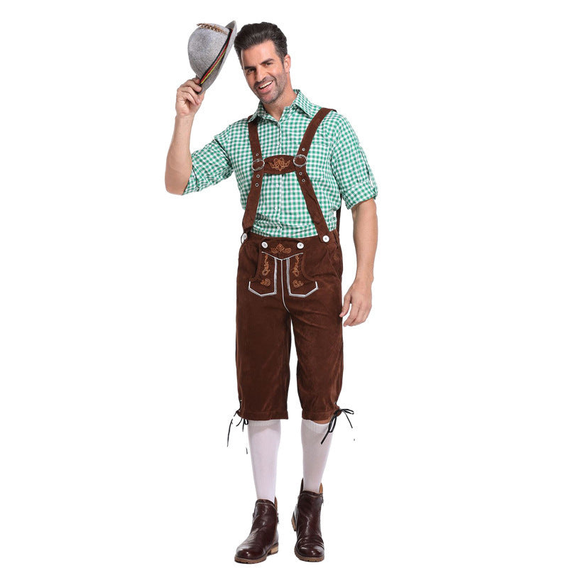 German Beer Clothing Men's Overalls Suit