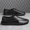 Genuine Leather Breathable One Pedal Beach Sandals