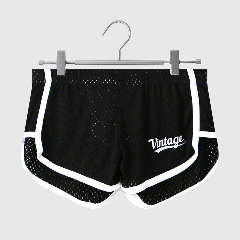 Ice Silk Men's Quick-drying Breathable Mid Waist Underwear