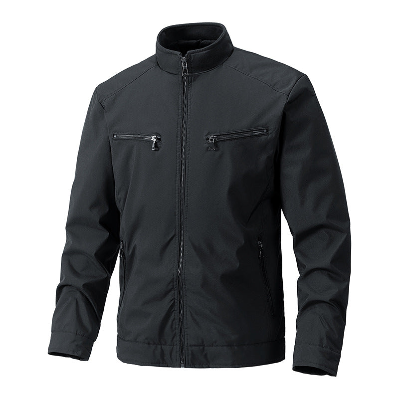 Autumn And Winter Outdoor Casual Multi-Zipper Fashion Men's Jacket