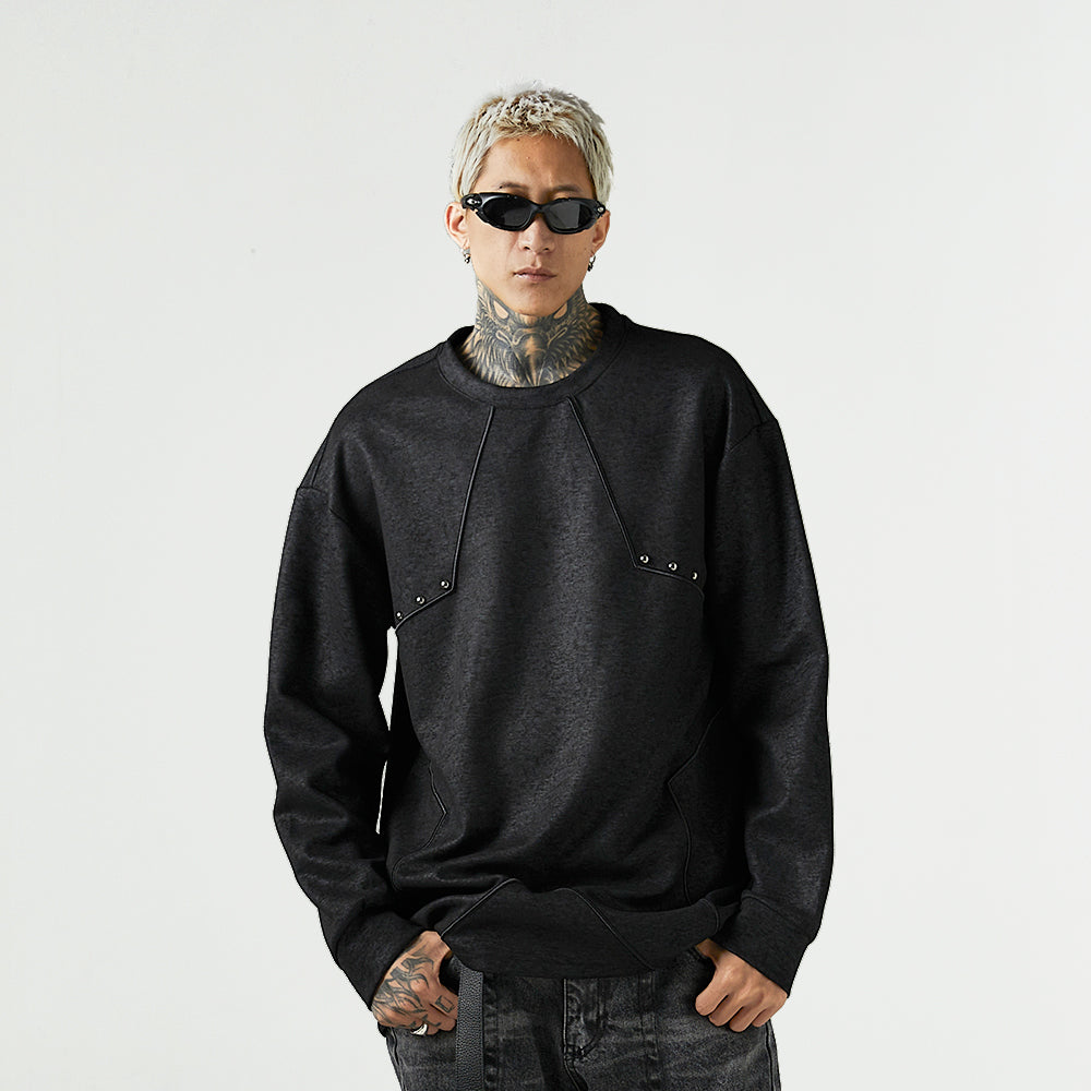 Trendy Loose Round Neck Sweater For Men