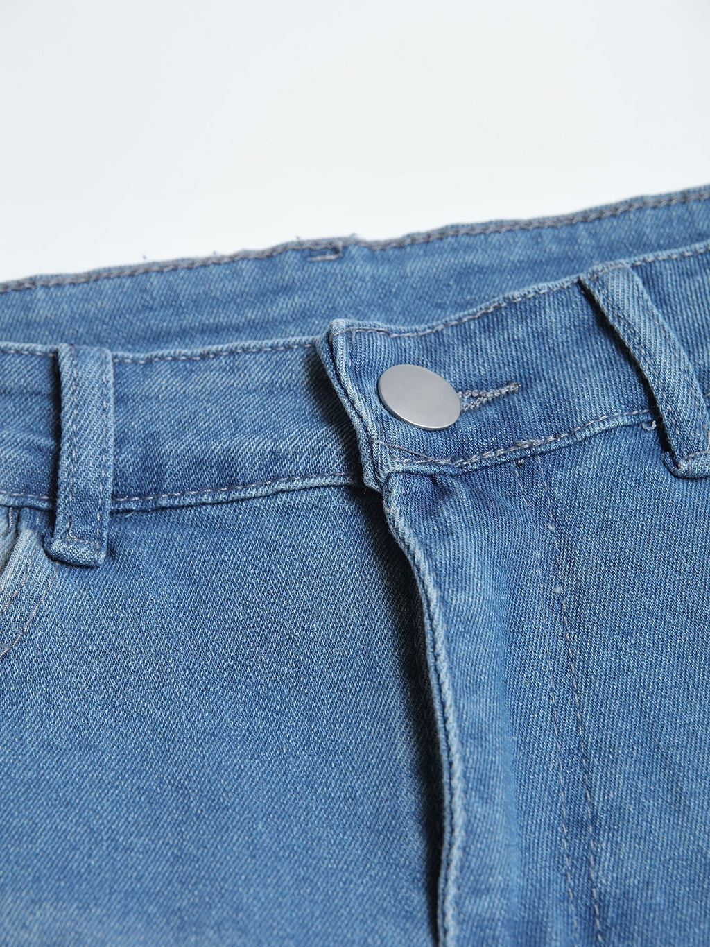 Personality Denim Skinny Jeans For Men