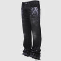 Men's Straight-leg Denim Pants Street Style