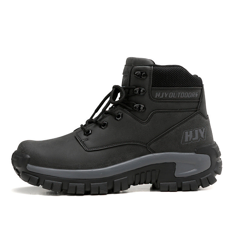 High-top Hiking Boots Outdoor Large Size Training Shoes