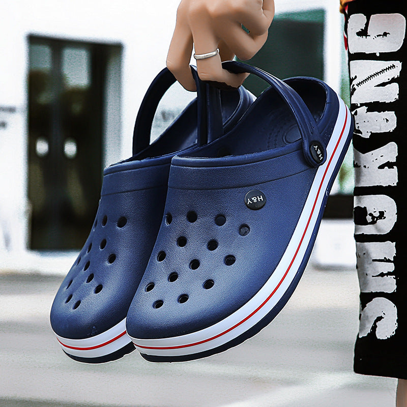 Baotou hollow beach hole shoes