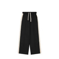 Retro Sports Side Stripe Trendy Brand Casual Men's Wide-leg Pants
