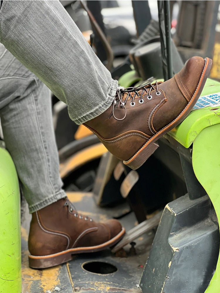 Paratrooper Boots Crazy Horse Leather High-top Outdoor Leisure boots