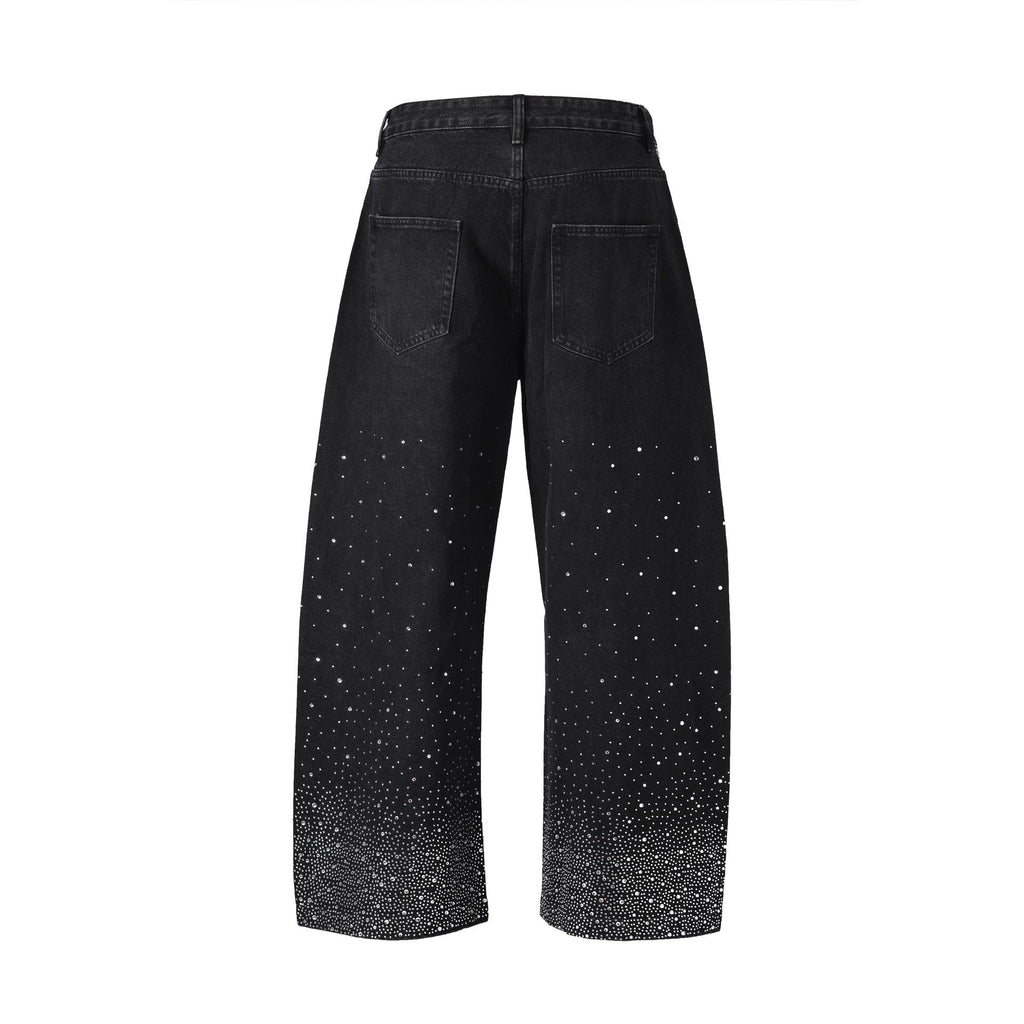 European And American High Street Loose-fitting Wide-leg Trousers