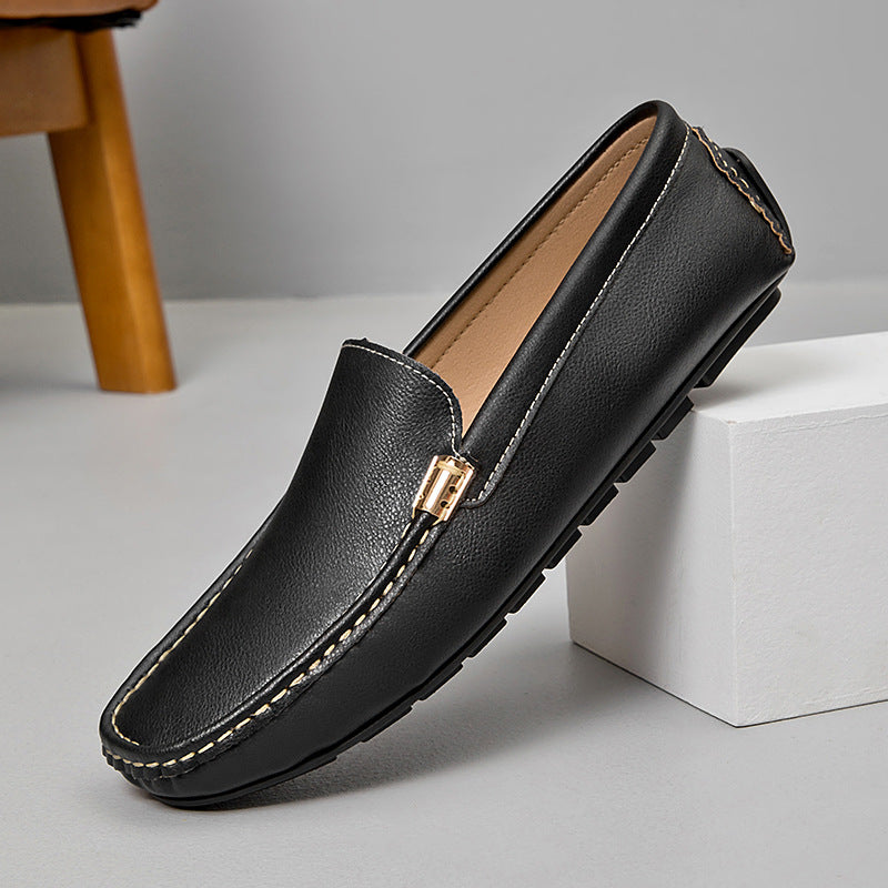 Outdoor Leather Leisure Driving Men's One Pedal