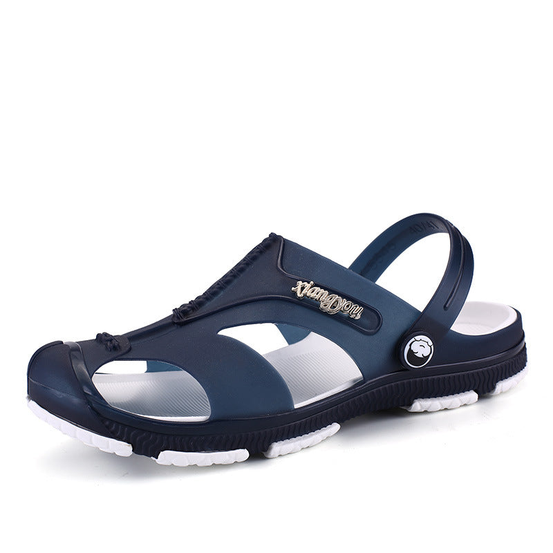 Two wear slippers