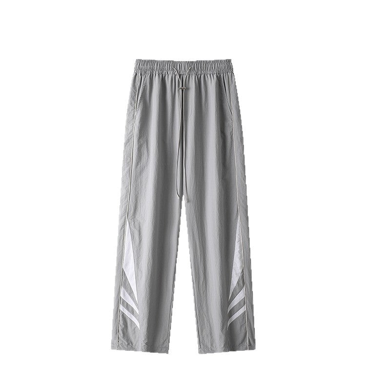 Straight Loose Plus Size Casual Sports Trousers
