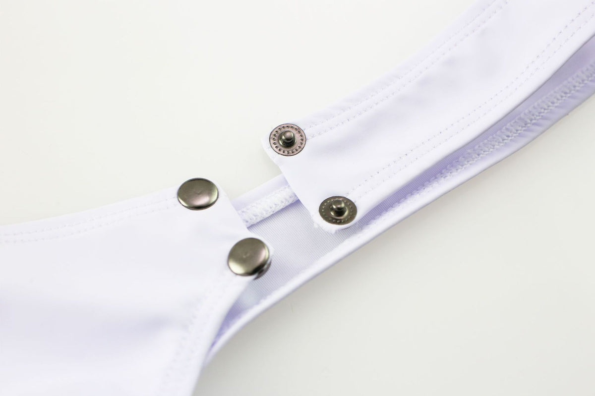 Men's high elastic PU underwear