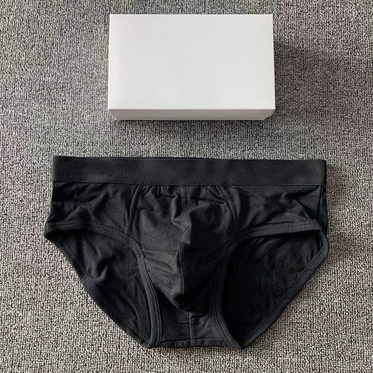 Men's Cotton Boxer Briefs Plus-Size Breathable Underwear For Sports