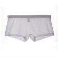 Men's Ice Silk Flat Corner Thin Semitransparent Underwear