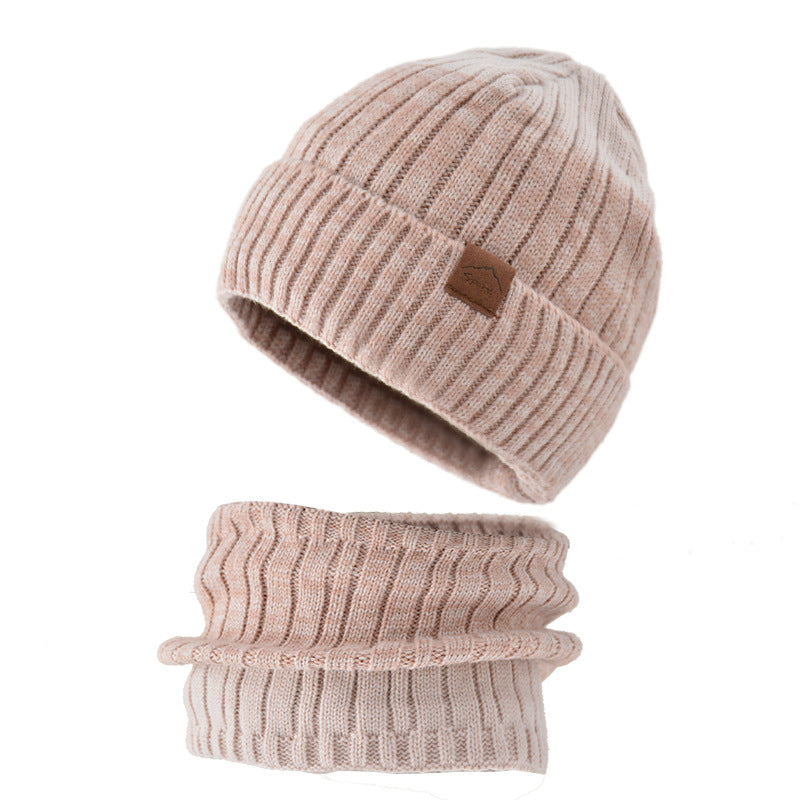 Outdoor Woolen Cap Fleece-lined Thickened Warm Hat