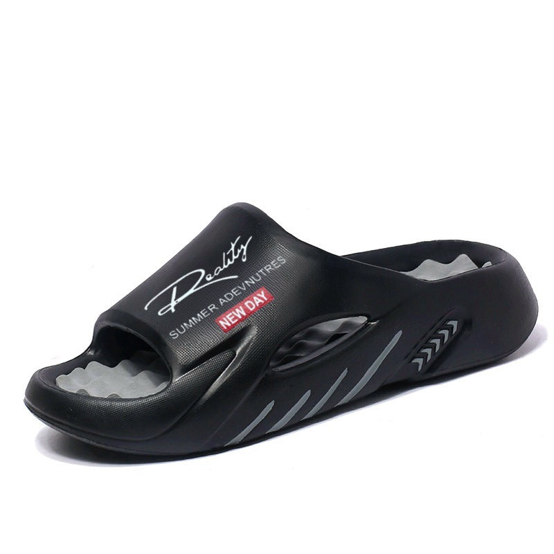 Foot Massage Slippers Men's Non-slip Deodorant