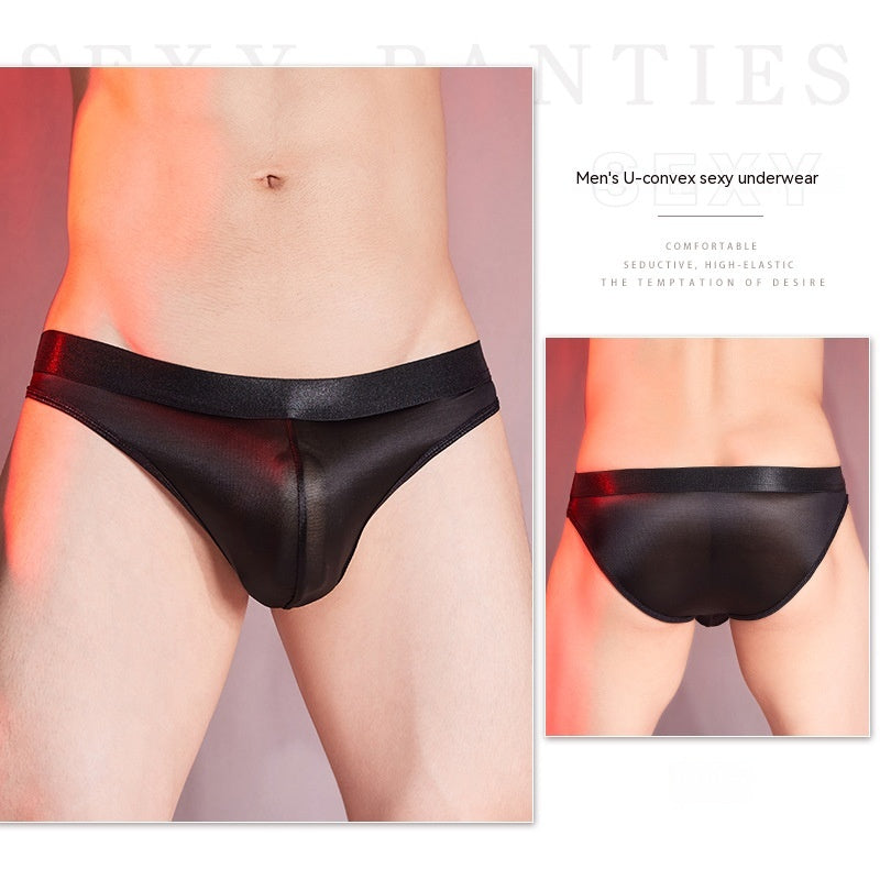Men's Shiny High Elastic Comfortable And Breathable Underwear