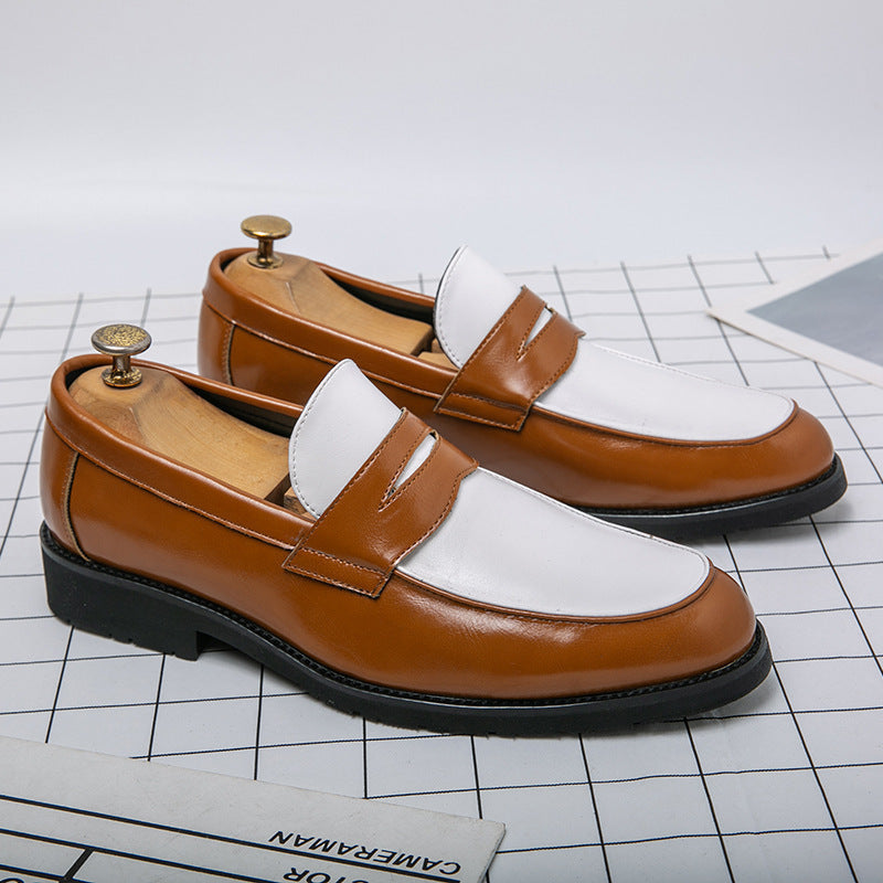Summer New Men's Low-top Office Formal Leather Shoes