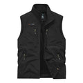 Men's Multi-pocket Outdoor Casual Stand Collar Work Vest