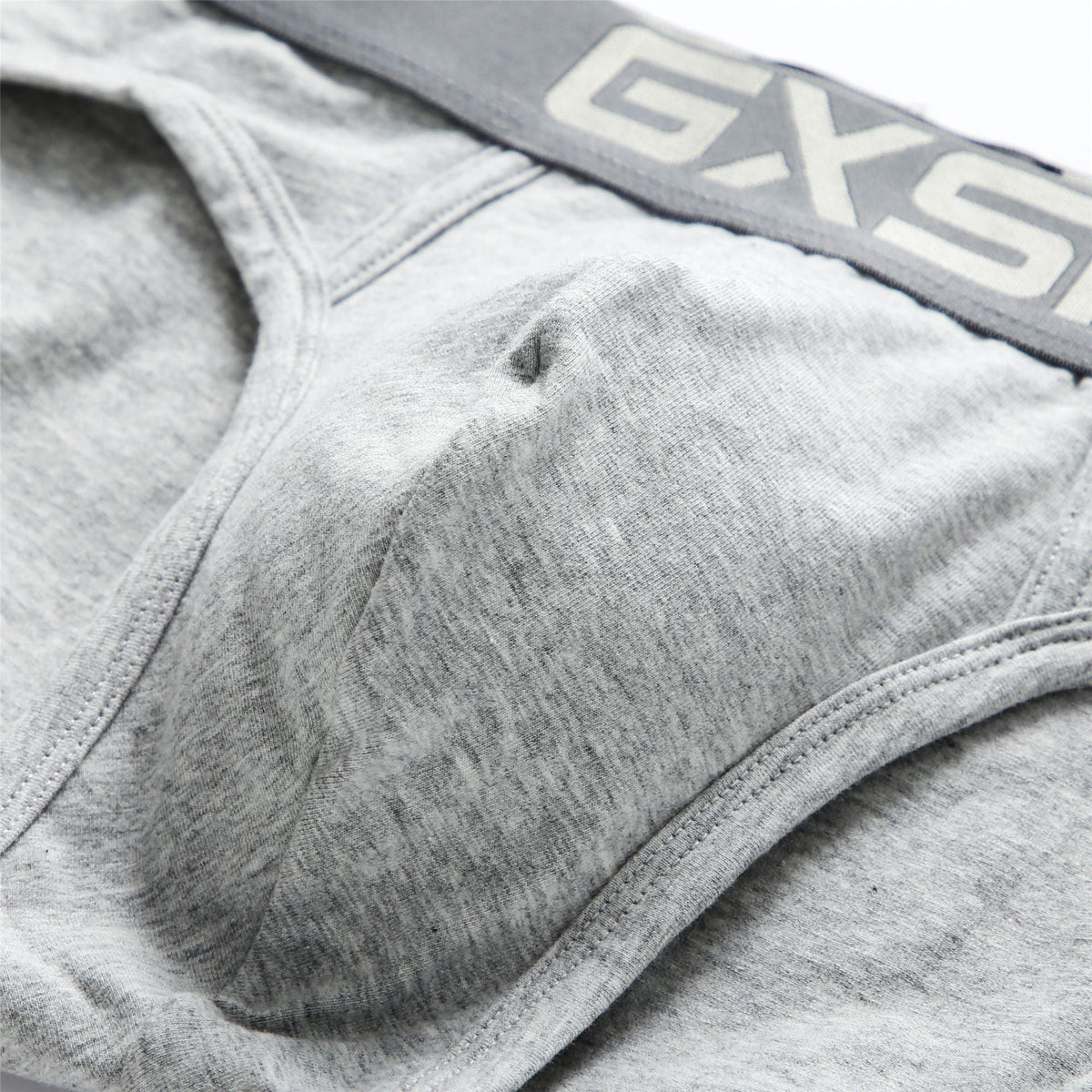 New Men's Purified Cotton Underwear Low Waist Sexy Breathable Comfortable Solid Color