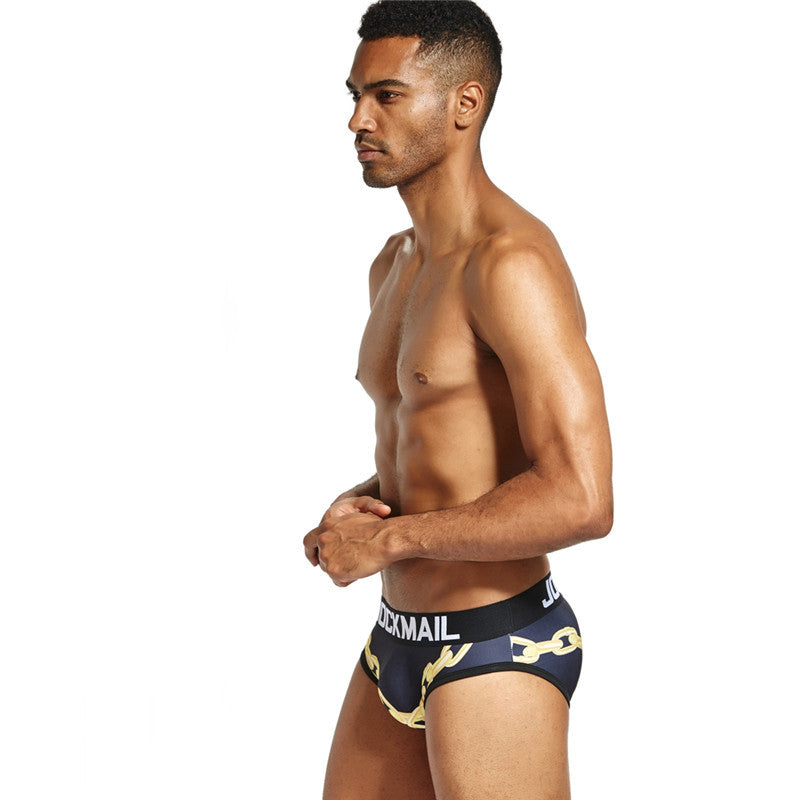 Men's Low Waist Nylon Briefs