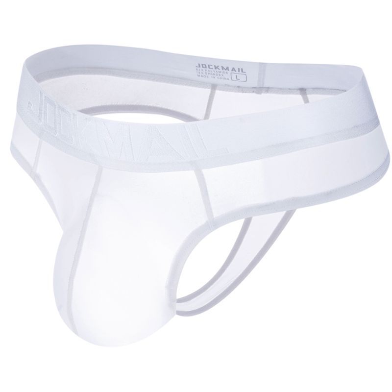 Belt Ice Silk Ultra-thin Translucent Sexy Men's Briefs