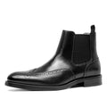 Men's Leather Tips In Western Boots