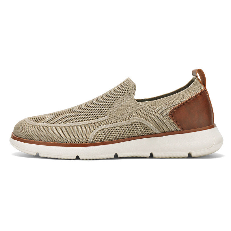 Breathable Fly Woven Mesh Men's Casual Shoes