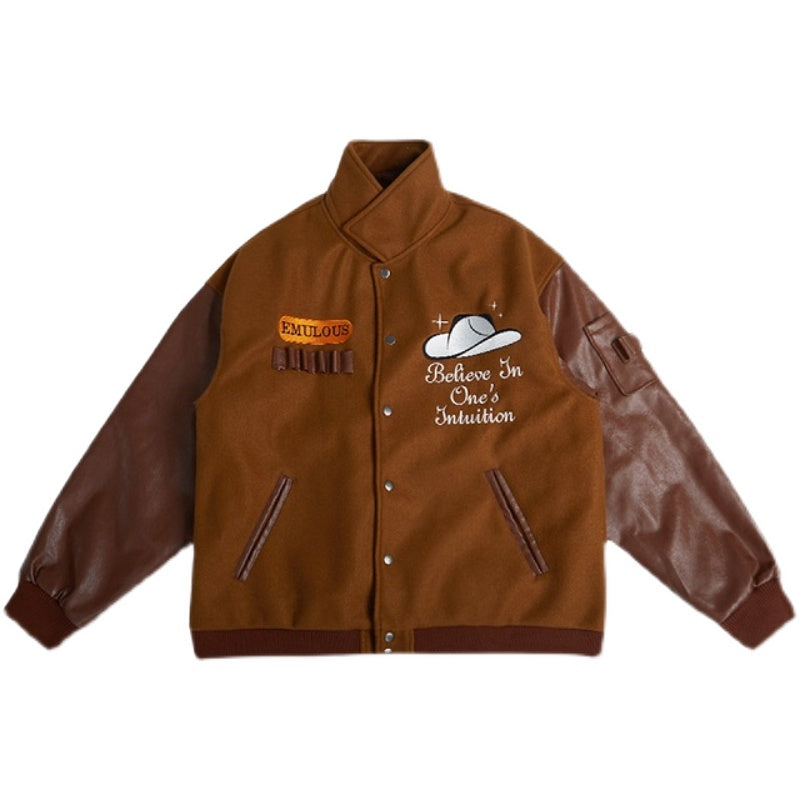 Loose Padded Puzzle Jacket Men