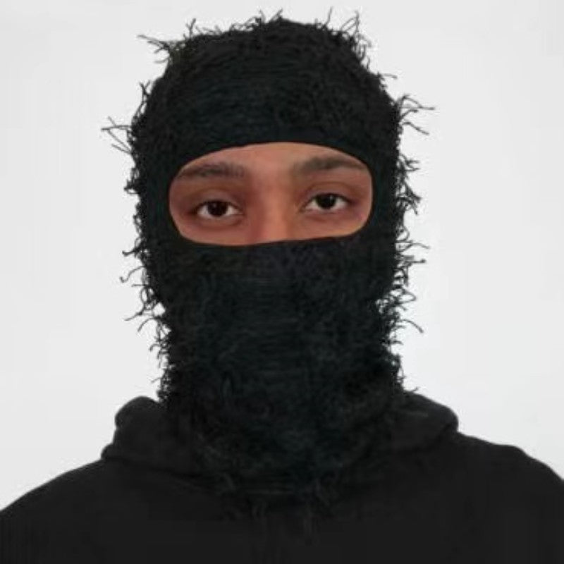 Balaclava Men's And Women's Knitted Camouflage Headgear Wool Hat