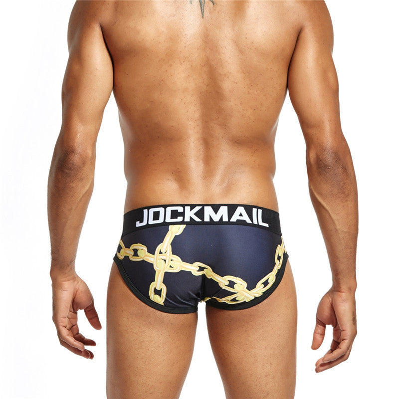 Men's Low Waist Nylon Briefs