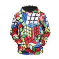 Slip Pocket Hooded Hip Hop Sweater Men