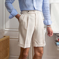 Thin Straight Shorts Casual High Waist