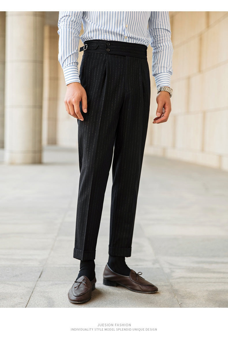Men's Italian Naples High Waist Pants