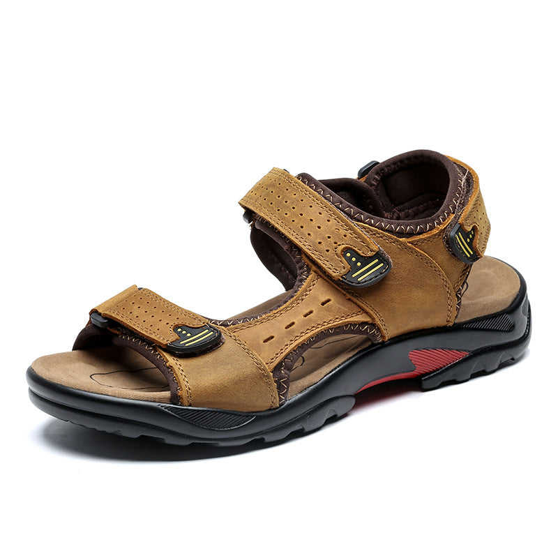 Casual summer sandals men's shoes plus size