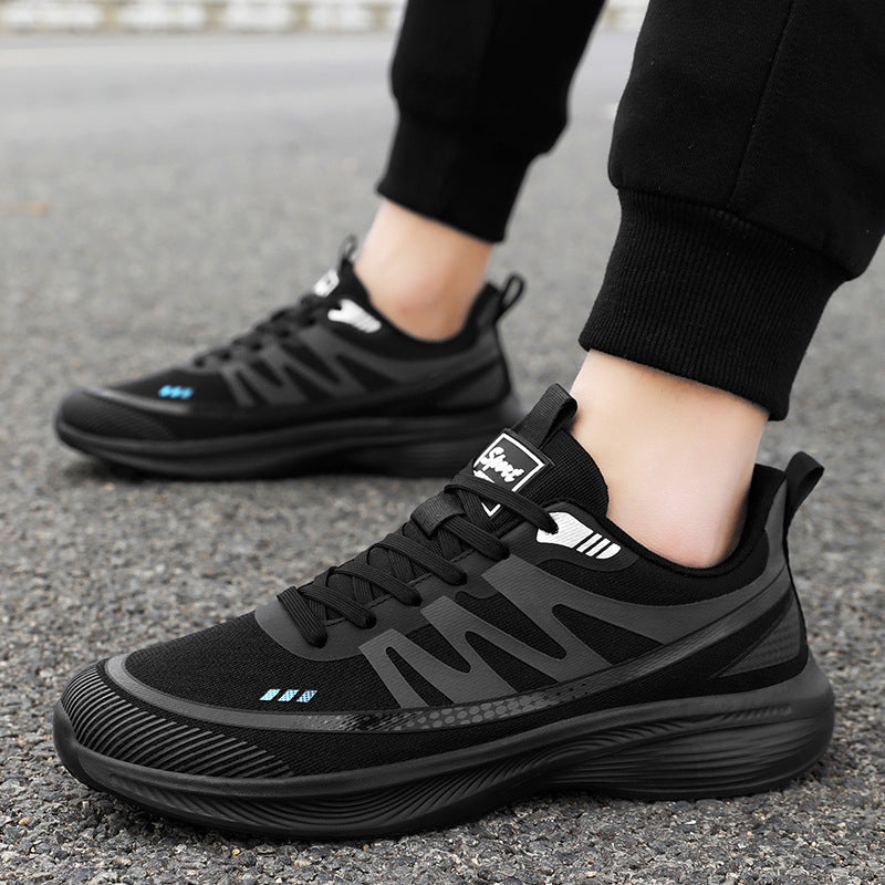 Air Pumps EVA Cold Adhesive Mesh Shoes Lightweight Comfortable Running Shoes