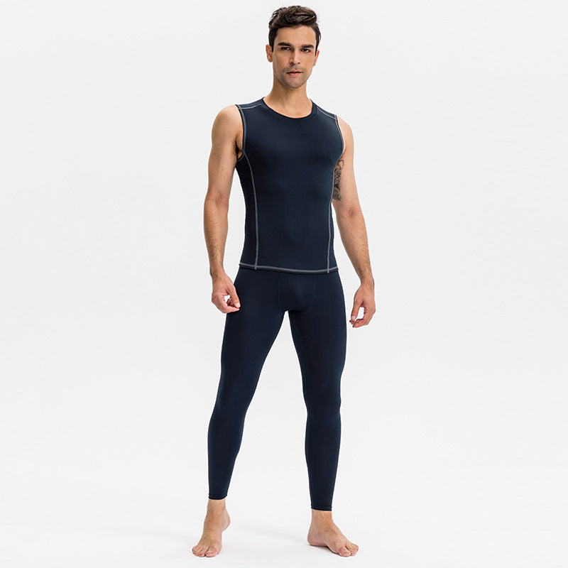 Men's Tight Fitness Moisture-Wicking Long Pants