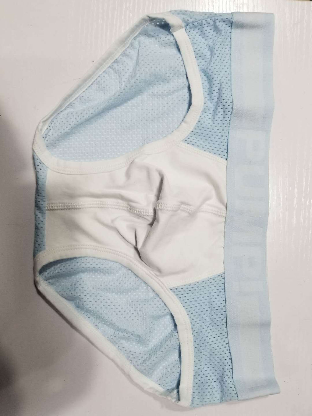 Mesh Underwear Men's Cotton Black And White Briefs