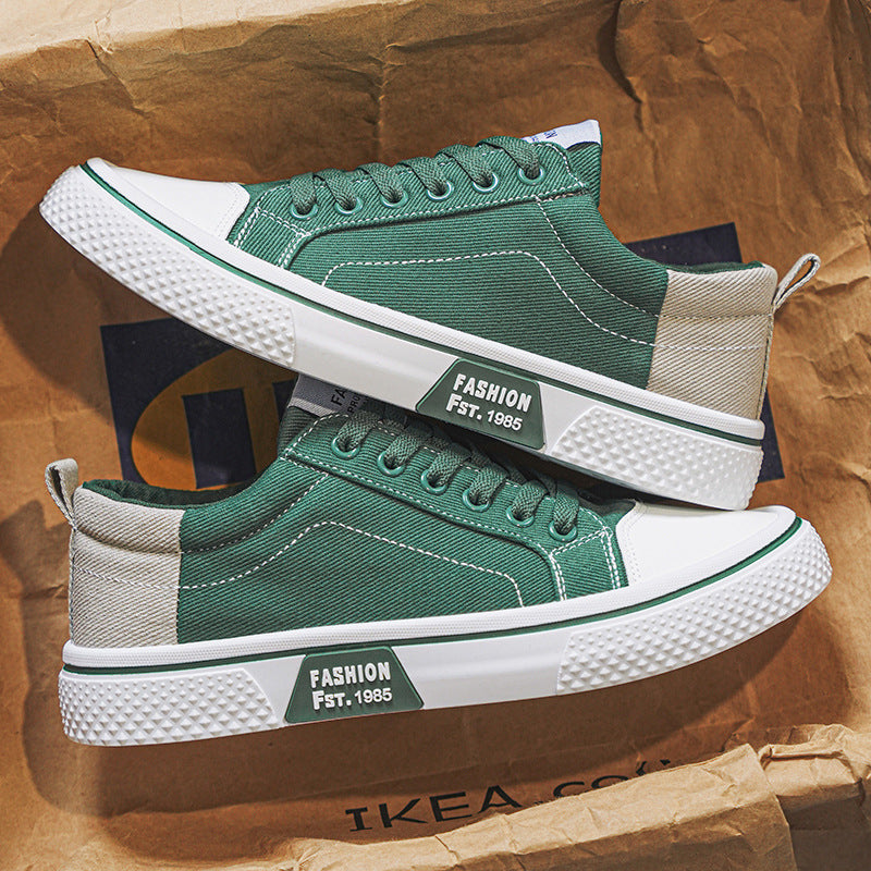 Versatile Men's Soft-soled Casual Sports Canvas Shoes